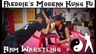 Arm Wrestling  Freddies Modern Kung Fu [upl. by Adnohsar]