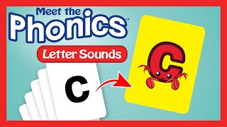 Meet the Phonics  Letter Sounds  Video Flashcards  Preschool Prep Company [upl. by Ewan815]