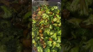 Teriyaki mushrooms and broccoli foodie eatlunch food [upl. by Vidovic]