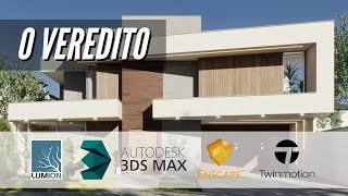 QUAL É O MELHOR RENDERIZADOR PARA REVIT OPINIÃO SINCERA [upl. by Greenleaf]