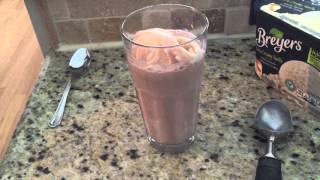 Make a Quick Chocolate Ice Cream Soda YUM YUM [upl. by Estrella]