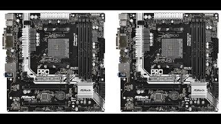 ASROCK A320M AB350M PRO4  Лучшие mATX материнки для AM4 [upl. by Orsay]