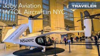 Joby’s eVTOL Aircraft in New York City Previews the Future of Commuting – BJT [upl. by Tyson]