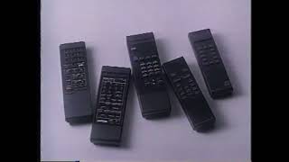 1988 Memorex Universal Remote commercial [upl. by Notecnirp]