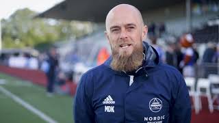 Aarhus Fremadchef Fremad Amager gør kampen bøvlet [upl. by Akihsal]