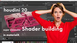 Houdini 20  Shader Building in Material X [upl. by Iidnarb]