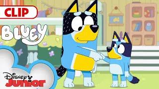 Bluey Season 3 Episode 2 quotObstacle Coursequot Episode Clip  disneyjr BlueyOfficialChannel [upl. by Swaine]