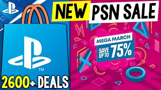 GIGANTIC NEW PSN SALE PlayStation MEGA MARCH SALE 2600 Deals NEW PlayStation Game Deals 2024 [upl. by Ayekat638]