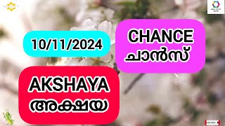 Akshaya chance numbers 10112024 keralalotterymachantodaychancenumbers guessingnumbersguessing [upl. by Furlani]