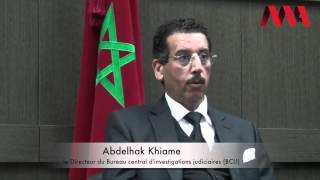 Entretien avec Abdel Hak Khiam patron des enquêtes anti terroristes marocain [upl. by Uaerraj]