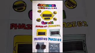 SPRUNKI Garnold  ASMR phase 1vs2vs3vs4 squishy blindbag papercraft sprunkiincredibox squishy [upl. by Arrak878]