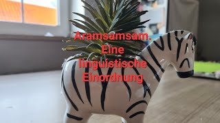 Aramsamsam Hugenotten und Küchenlinguistik Eine sprachwissenschaftliche Einordnung IMG 0220 [upl. by Adnohsar780]