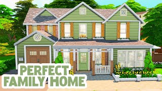 🌼PERFECT FAMILY HOME🌼OUR JOURNEE CHIT·CHAT🌼The Sims 4 CC Speed Build [upl. by Pena]