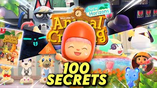 100 SECRETS SUR ANIMAL CROSSING NEW HORIZONS  😱 [upl. by Algar]