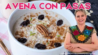 Avena con Pasas y Almendras  Desayuno Saludable y Llenador [upl. by Einiar737]