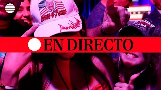 🔴 DIRECTO  La noche electoral desde el bastión de Trump en Palm Beach Florida [upl. by Cyler]