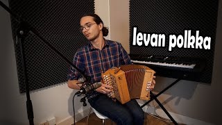 IEVAN POLKKA  Diatonic Accordion with tab [upl. by Junko199]