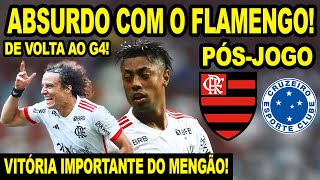 QUE BAGUNÇA NO JOGO DO FLAMENGO VITÓRIA IMPORTANTE DO MENGÃO PÓS JOGO FLA NO G4 E ALLAN EXPULSO [upl. by Kletter675]