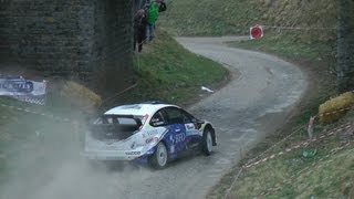 Haspengouw Rally 2013  Freddy Loix on the limit  Ford Focus WRC [upl. by Budd]