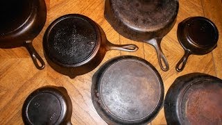 Identifying Old Cast Iron Pans [upl. by Tristram]