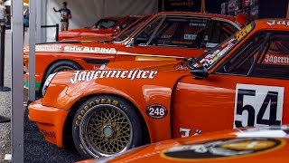 Jagermeister racecars 935 934 rsr E9 CSL March F1 and more Schloss dyck 2016 [upl. by Tove536]