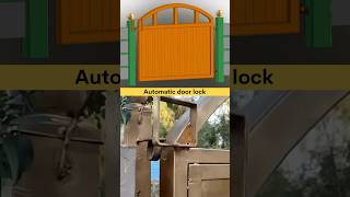 Simple Automatic Door Lock 🔐 [upl. by Grannia]