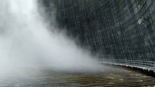 Inside a cooling tower [upl. by Nylzaj]