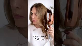 Ondas de Cabello en 5 minutos  cabello peinados moda [upl. by Anileda]