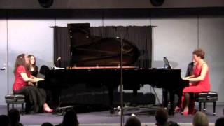 Merdinger and Feoktistova perform Mozarts Sonata for Two Pianos in D K 448 [upl. by Alisia728]