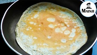 Dünne schnelle Pfannkuchen selber machen  Crepe TeigGrundrezept  Mainii [upl. by Alissa]