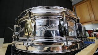 The Franken Snare  Rogers Dynasonic [upl. by Jeramie629]