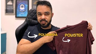 Camiseta de Poliester Dry fit VS Camiseta de Poliamida  QUAL A MELHOR PARA TREINO [upl. by Artiek630]