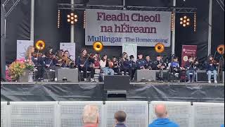 Portarlington CCÉ performance at Fleadh Cheoil na hÉireann gig rig  Mullingar 8th August 2023 [upl. by Betthezul]