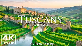 Tuscany 4K  Exploring the Rolling Hills Timeless Vineyards of Italys Idyllic Countryside [upl. by Flint597]