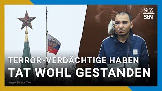 Nach Hinweisen auf Folter Mutmaßliche Attentäter von Moskau sollen Geständnis abgelegt haben [upl. by Wolsky]