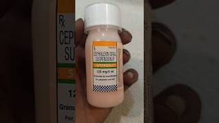 Cephalexin oral suspension  sporidex suspension youtubeshorts medicinevideo drdshealthcare [upl. by Nimaj]