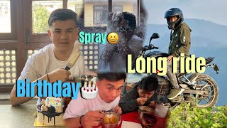 READY FOR LONG RIDE❤️❤️  SATHI KO BIRTHDAY  GIFT K AAYO🤔  Tamangvlogs28 [upl. by Apthorp]