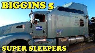 BIGGINS Vol 05  10 HUGE Sleeper Trucks Spotted At Truck Stops [upl. by Naj]