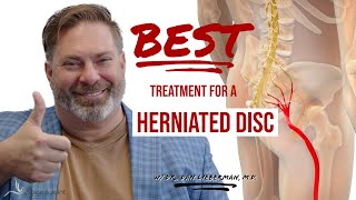 THE 1 Neurosurgeon Recommended Treatment For A Herniated Disc [upl. by Araec665]