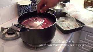 How to make feijoada with ingredients from the USA [upl. by Corette783]