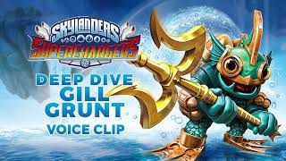 Skylanders SuperChargers  Deep Dive Gill Grunt voice clip  English [upl. by Joyce]