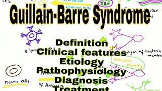 GuillainBarré Syndrome  Explained In Hindi  Causes Pathophysiology signs amp symptoms [upl. by Bostow]