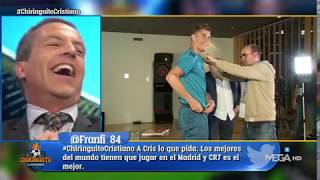 ¡BRUTAL Cristiano CANTÓ ¿DÓNDE ESTÁ CR7 y Cristóbal Soria ALUCINA [upl. by Malvino476]