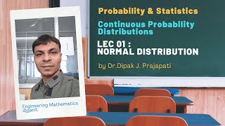 Lec1Normal DistributionIntroduction [upl. by Tur612]