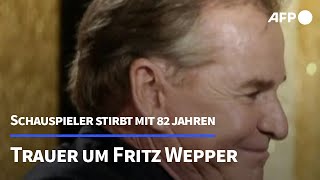 Schauspieler Fritz Wepper im Alter von 82 Jahren gestorben  AFP [upl. by Avis]