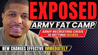 Army Fat Camp NEW UPDATES For OVERWEIGHT Recruits amp LOW ASVAB Score Soldiers [upl. by Tecu]