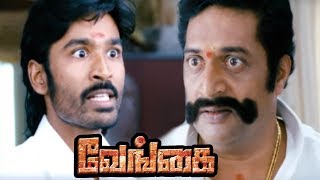 Venghai  Vengai Tamil Movie Scenes  Prakash Raj becomes Minister  Dhanush Challenges Prakash Raj [upl. by Amluz]