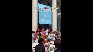 Bama Rush 2024 Bid Day Reveal [upl. by Ewolram]