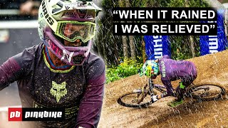 How Greg Minnaar Was Able To Use The Rain To His Advantage  Pitted Les Gets [upl. by Adniuqal]