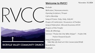 RVCC November 10 2024 [upl. by Zawde]